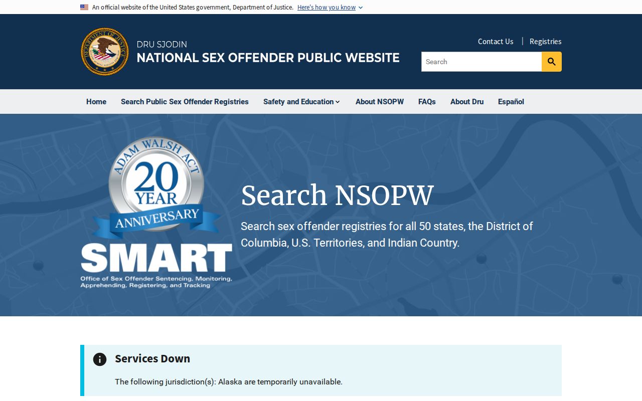 National sex offender search used with West Feliciana Parish results